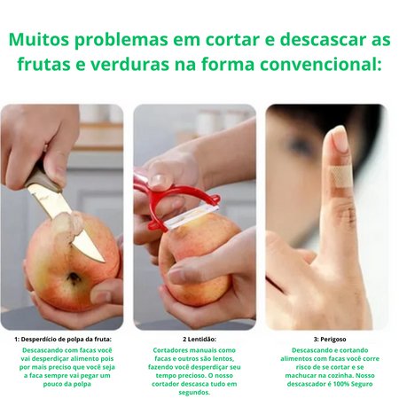 Máquina Descascadora de frutas e legumes rotativa -