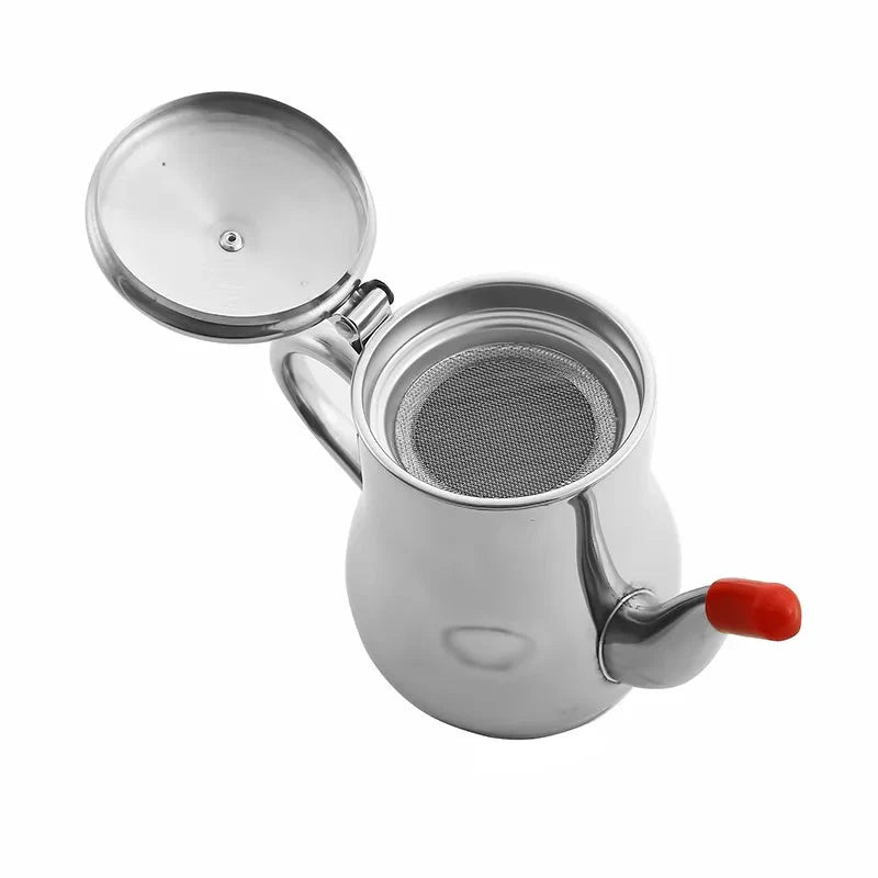 Pote de Filtragem de Óleo em Aço Inoxidável